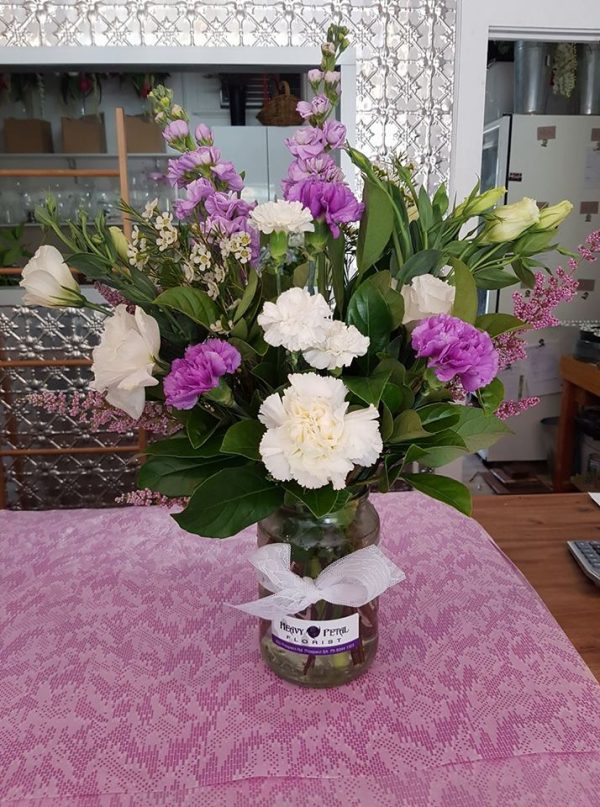 Bouquet of flowers in vase