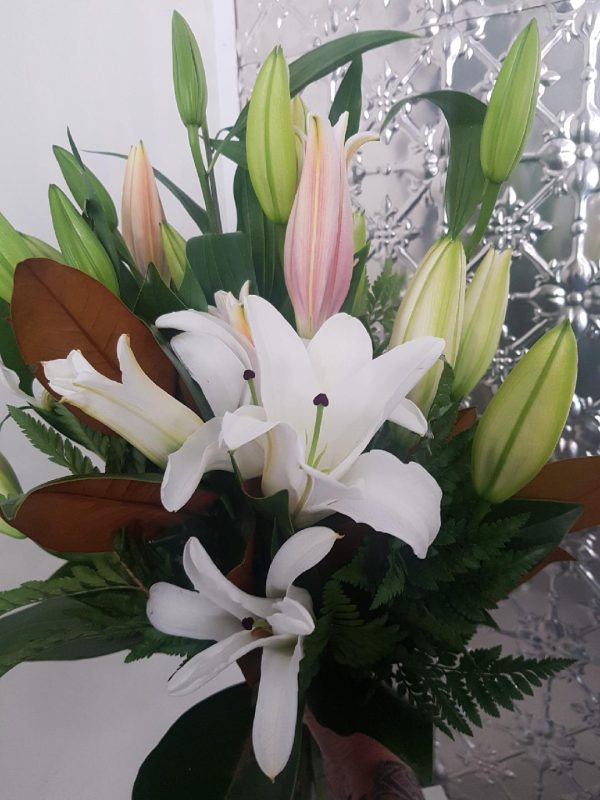 A bouquet of lillies