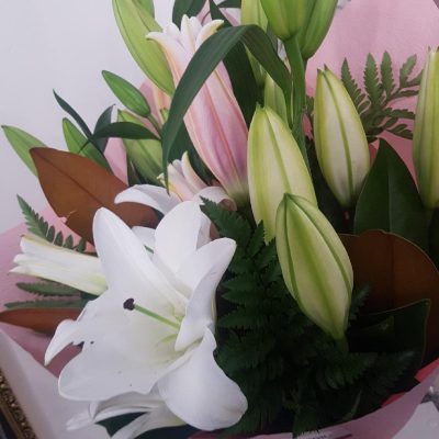 A bouquet of lillies