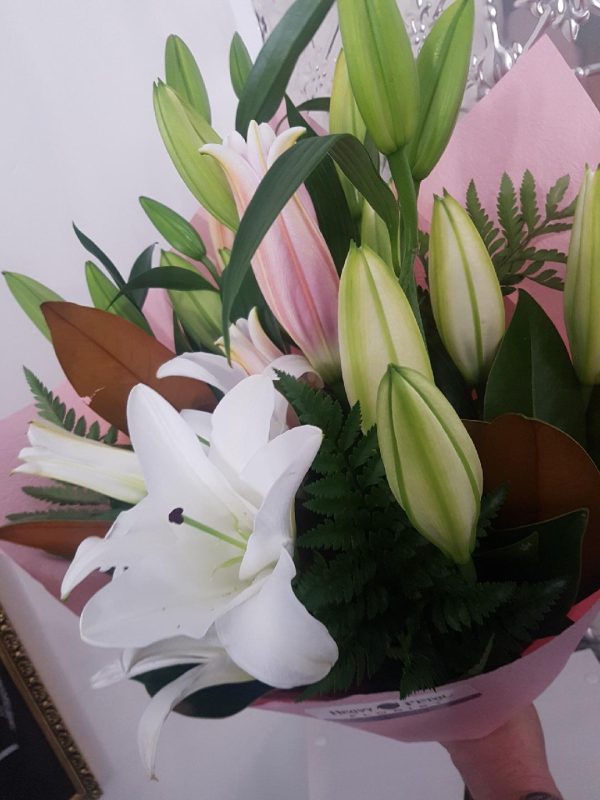 A bouquet of lillies