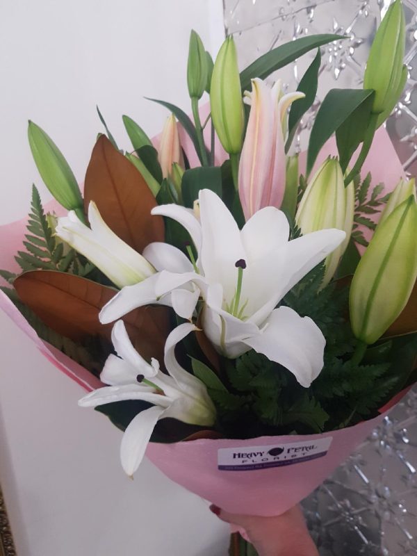 A bouquet of lillies