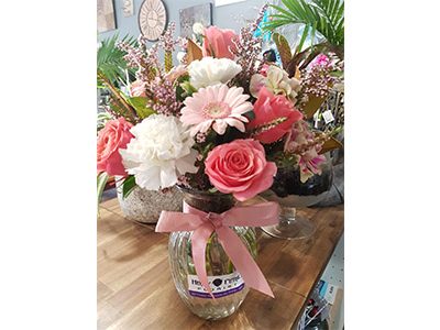 Pink flowers in Vase